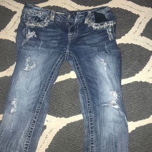 Miss Me Cropped Jeans